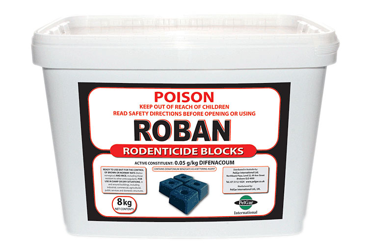 ROBAN RODENTICIDE BLOCKS OR PASTE